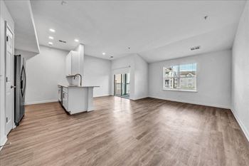 An empty living room